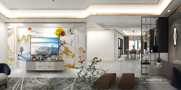 WPC Interior Panel Design Case: Liu's Hangzhou Apartment in Hangzhou, China - photo 11