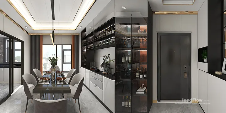 WPC Interior Panel Design Case: Liu's Hangzhou Apartment in Hangzhou, China - photo 12