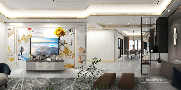WPC Interior Panel Design Case: Liu's Hangzhou Apartment in Hangzhou, China - photo 13