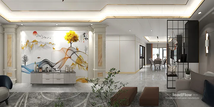 WPC Interior Panel Design Case: Liu's Hangzhou Apartment in Hangzhou, China - photo 15