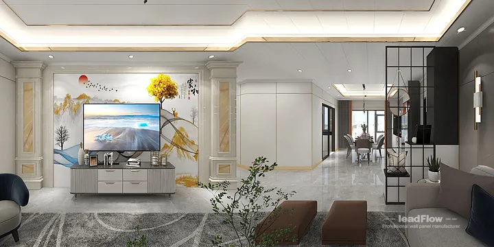 WPC Interior Panel Design Case: Liu's Hangzhou Apartment in Hangzhou, China - photo 17