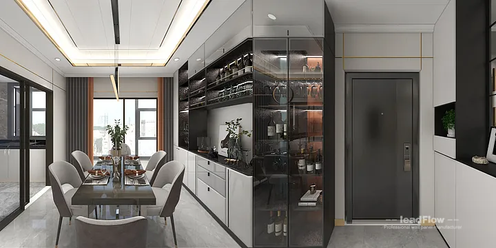 WPC Interior Panel Design Case: Liu's Hangzhou Apartment in Hangzhou, China - photo 18
