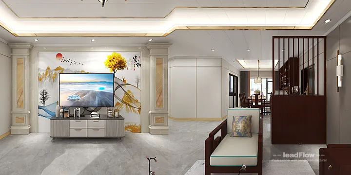WPC Interior Panel Design Case: Liu's Hangzhou Apartment in Hangzhou, China - photo 20
