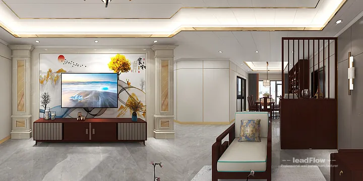 WPC Interior Panel Design Case: Liu's Hangzhou Apartment in Hangzhou, China - photo 21