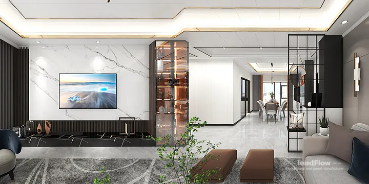 WPC Interior Panel Design Case: Liu's Hangzhou Apartment in Hangzhou, China - photo 8