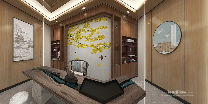 Explore WPC Wall Cladding in This Hangzhou Commercial Space &mdash; Premium Style in Hangzhou, China - photo 1