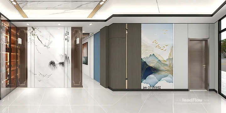 Contemporary WPC Interior Panel in Hangzhou Commercial Space &mdash; Showroom 2 in Hangzhou, China - photo 4