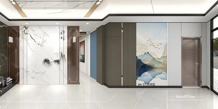 Contemporary WPC Interior Panel in Hangzhou Commercial Space &mdash; Showroom 2 in Hangzhou, China - photo 6