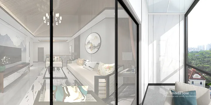 WPC Cladding Design for Hangzhou Apartment &mdash; Master Bedroom Focus in Hangzhou, China - photo 12