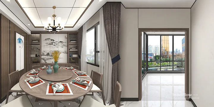 WPC Cladding Design for Hangzhou Apartment &mdash; Master Bedroom Focus in Hangzhou, China - photo 5