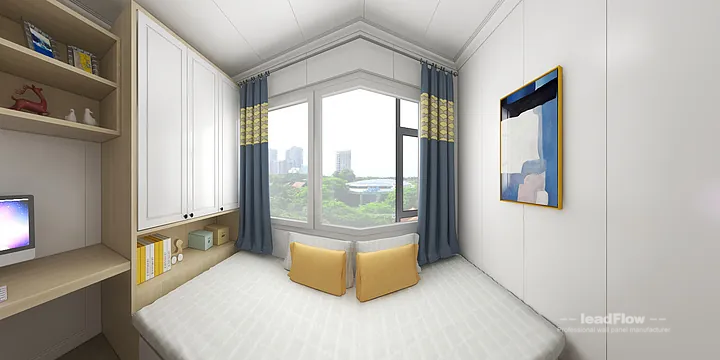 WPC Wall Panel Apartment Inspiration in Hangzhou &mdash; Warm Design in Hangzhou, China - photo 10