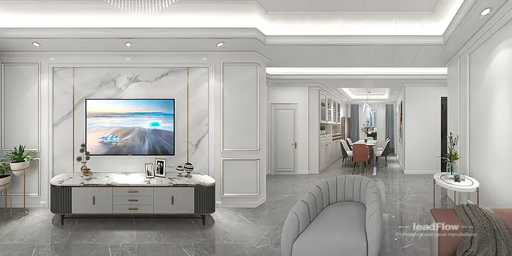 WPC Wall Panel Apartment Inspiration in Hangzhou &mdash; Warm Design in Hangzhou, China - photo 4