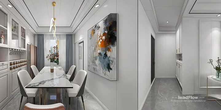 WPC Wall Panel Apartment Inspiration in Hangzhou &mdash; Warm Design in Hangzhou, China - photo 9