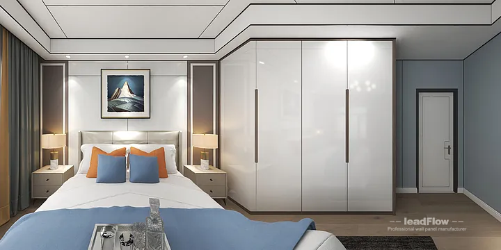 Hangzhou Apartment Featuring WPC Wall Cladding | Living Room Walls in Hangzhou, China - photo 3