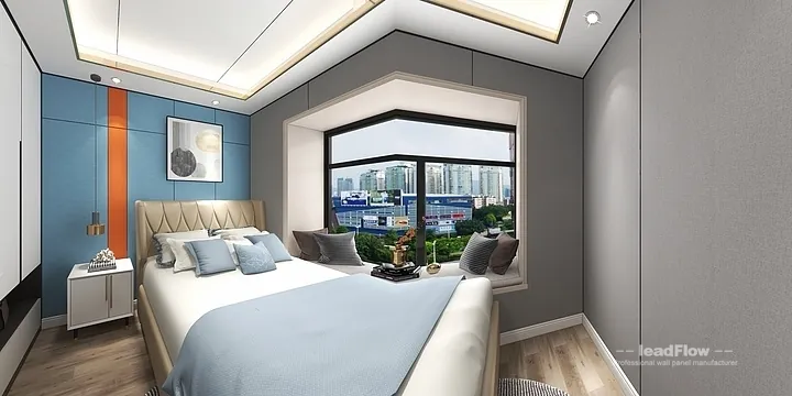 Hangzhou Villa Renovation with WPC Wall Cladding | elder room Idea in Hangzhou, China - photo 17