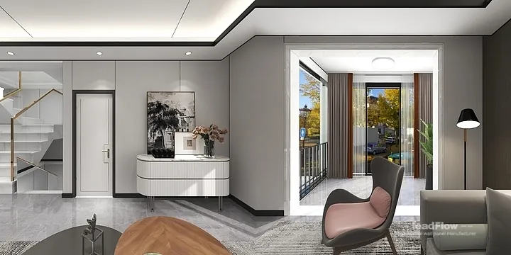 Hangzhou Villa Renovation with WPC Wall Cladding | elder room Idea in Hangzhou, China - photo 26