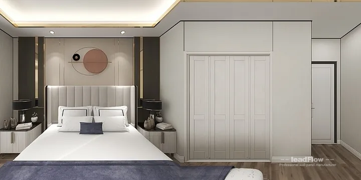 Hangzhou Villa Renovation with WPC Wall Cladding | elder room Idea in Hangzhou, China - photo 3