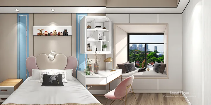 Hangzhou Villa Renovation with WPC Wall Cladding | elder room Idea in Hangzhou, China - photo 4