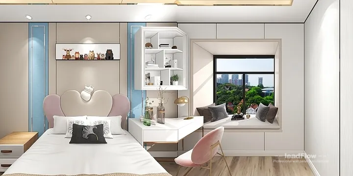 Hangzhou Villa Renovation with WPC Wall Cladding | elder room Idea in Hangzhou, China - photo 5