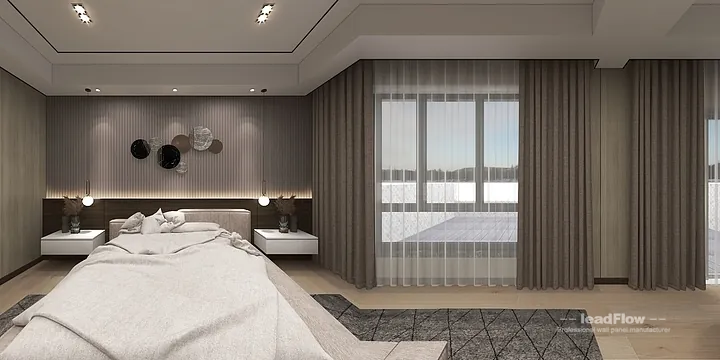 Hangzhou Boutique Hotel Wall Panel Design | WPC Wall Cladding Elegant Interior in Hangzhou, China - photo 2