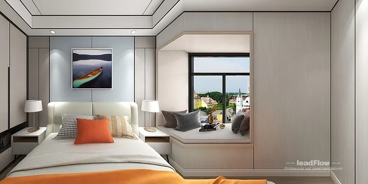 WPC Cladding Project: Hangzhou Apartment with Bedroom 2 in Hangzhou, China - photo 5