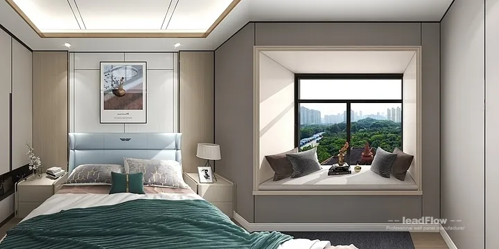 WPC Cladding Project: Hangzhou Apartment with Bedroom 2 in Hangzhou, China - photo 7