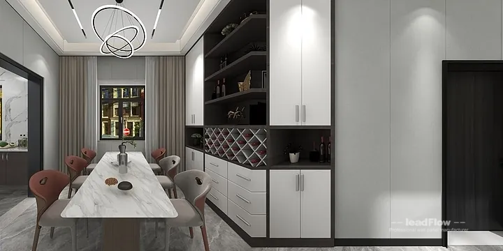 Warm WPC Wall Panel Project: Nanchang Villa Interior in Donghu District, Nanchang, China - photo 22