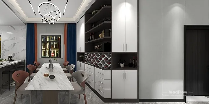 Warm WPC Wall Panel Project: Nanchang Villa Interior in Donghu District, Nanchang, China - photo 23