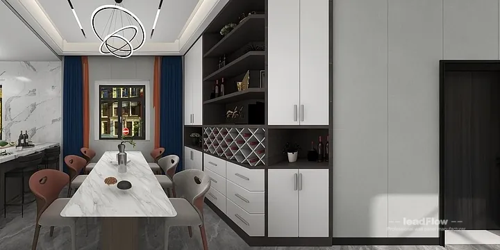 Warm WPC Wall Panel Project: Nanchang Villa Interior in Donghu District, Nanchang, China - photo 32