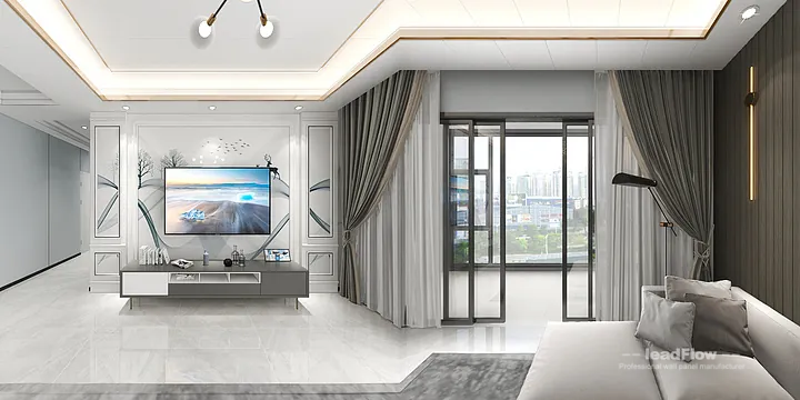 Premium WPC Wall Panel for Nanchang Apartment &mdash; Premium Finish in Donghu District, Nanchang, China - photo 14