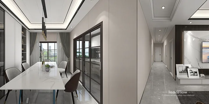 Premium WPC Wall Panel for Nanchang Apartment &mdash; Premium Finish in Donghu District, Nanchang, China - photo 20