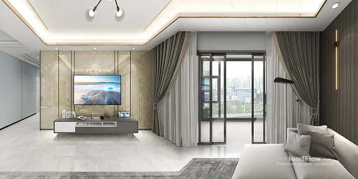 Premium WPC Wall Panel for Nanchang Apartment &mdash; Premium Finish in Donghu District, Nanchang, China - photo 4