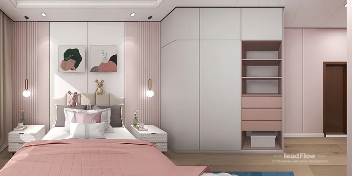 Hangzhou Apartment Makeover with WPC Wall Panel | Contemporary Wood Grain in Hangzhou, China - photo 11