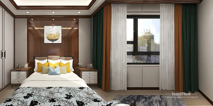 Hangzhou Apartment Makeover with WPC Wall Panel | Contemporary Wood Grain in Hangzhou, China - photo 13