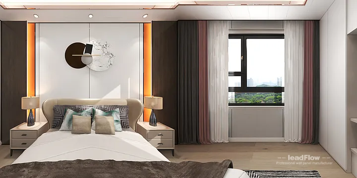 Hangzhou Apartment Makeover with WPC Wall Panel | Contemporary Wood Grain in Hangzhou, China - photo 2