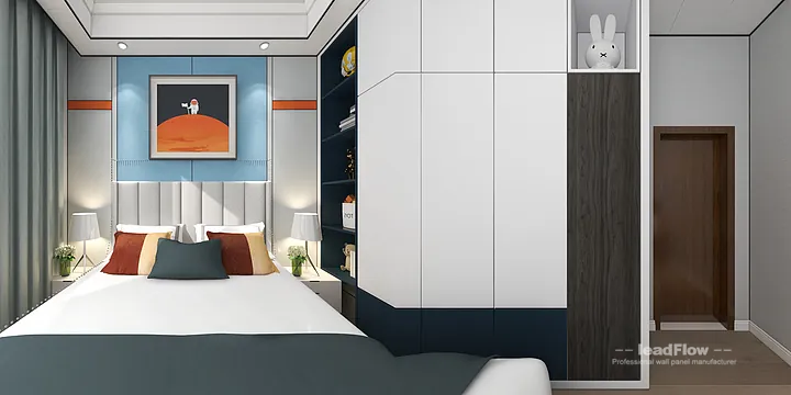Hangzhou Apartment Makeover with WPC Wall Panel | Contemporary Wood Grain in Hangzhou, China - photo 24
