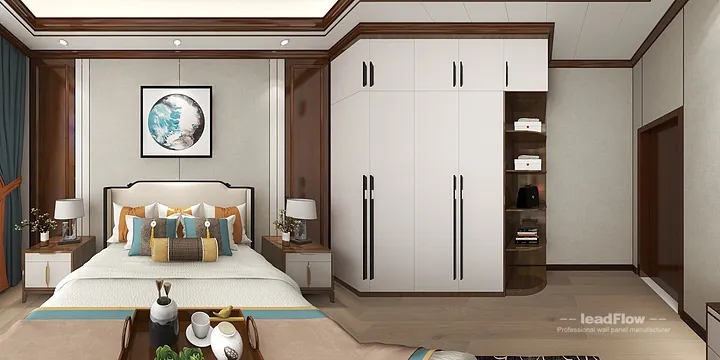 Hangzhou Apartment Makeover with WPC Wall Panel | Contemporary Wood Grain in Hangzhou, China - photo 27
