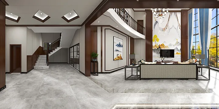 Hangzhou Apartment Makeover with WPC Wall Panel | Contemporary Wood Grain in Hangzhou, China - photo 29