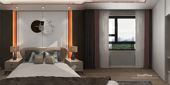 Hangzhou Apartment Makeover with WPC Wall Panel | Contemporary Wood Grain in Hangzhou, China - photo 3