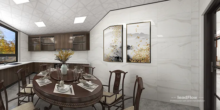Hangzhou Apartment Makeover with WPC Wall Panel | Contemporary Wood Grain in Hangzhou, China - photo 32