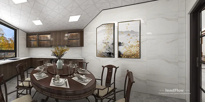 Hangzhou Apartment Makeover with WPC Wall Panel | Contemporary Wood Grain in Hangzhou, China - photo 34