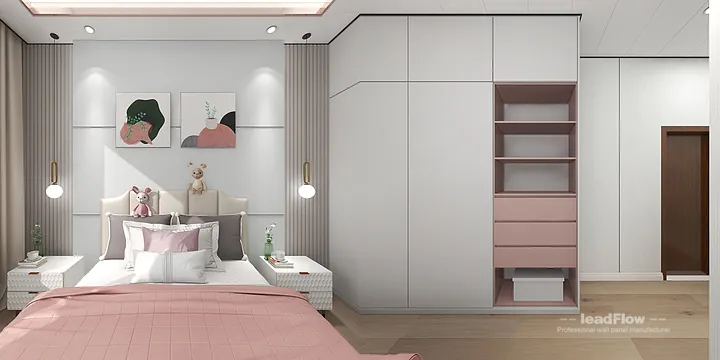 Hangzhou Apartment Makeover with WPC Wall Panel | Contemporary Wood Grain in Hangzhou, China - photo 5