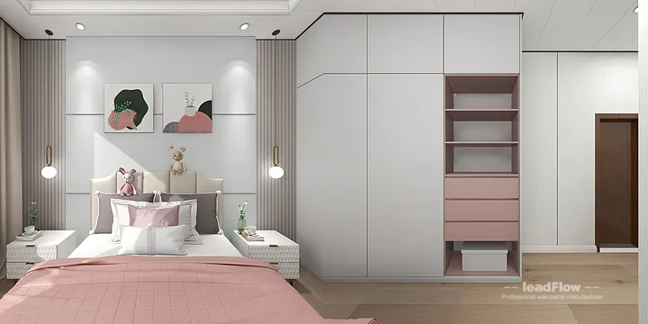 Hangzhou Apartment Makeover with WPC Wall Panel | Contemporary Wood Grain in Hangzhou, China - photo 6