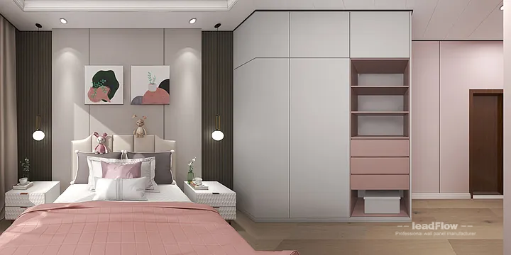 Hangzhou Apartment Makeover with WPC Wall Panel | Contemporary Wood Grain in Hangzhou, China - photo 8