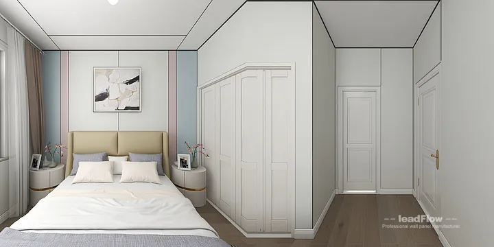 Explore WPC Interior Panel in This Hangzhou Apartment &mdash; Stylish Style in Hangzhou, China - photo 1