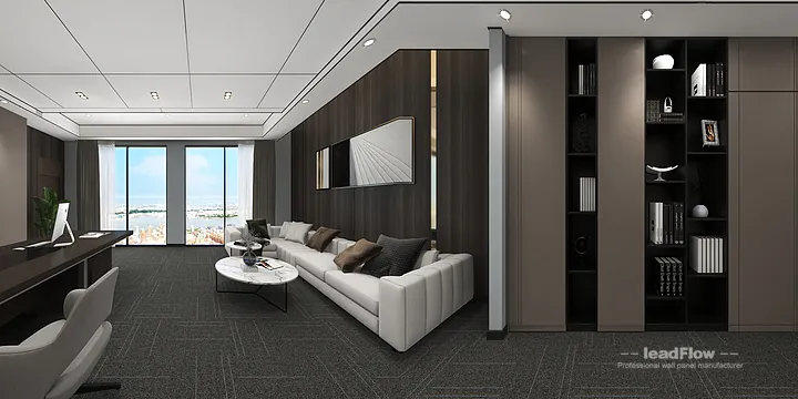 WPC Wall Panel Transformation: Hangzhou Office with Dining Room Walls in Hangzhou, China