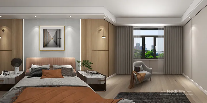 Nanchang Apartment Makeover with WPC Wall Panel | Stylish Wood Grain in Donghu District, Nanchang, China - photo 12