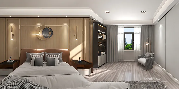 Nanchang Apartment Makeover with WPC Wall Panel | Stylish Wood Grain in Donghu District, Nanchang, China - photo 2
