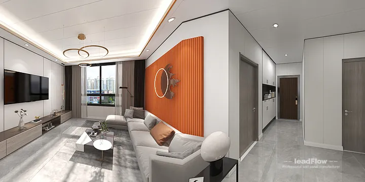 Hangzhou Apartment Interior with WPC Interior Panel &mdash; Master Bedroom Accent in Hangzhou, China - photo 4