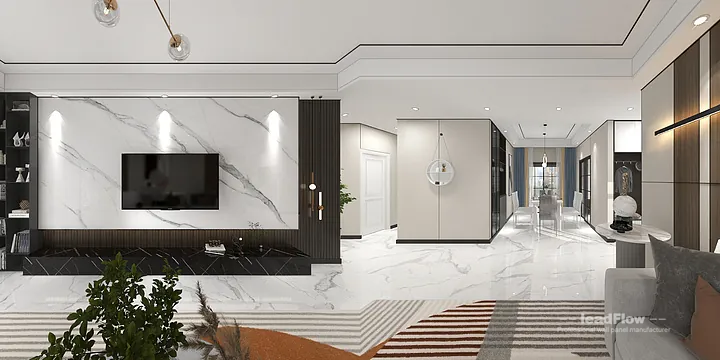 WPC Wall Panel Solution: Hangzhou Apartment Project in Hangzhou, China